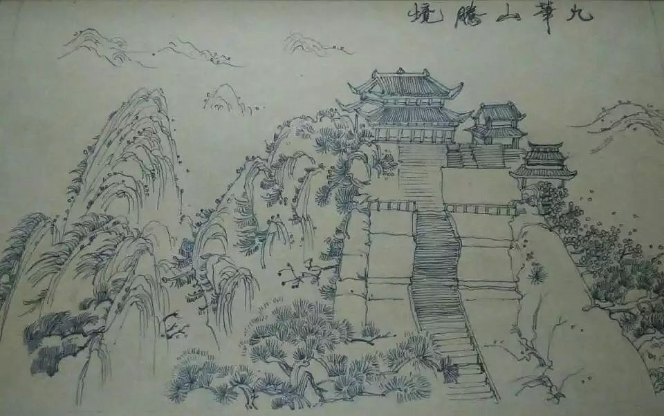 线稿篇——工笔山水（图ZMzI1ODUyNDQ=） - 绘画 - 站酷设计师南岩逸士原创素材 - 站酷ZCOOL