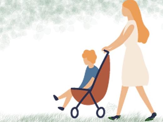 白领妈妈的周末休闲时光