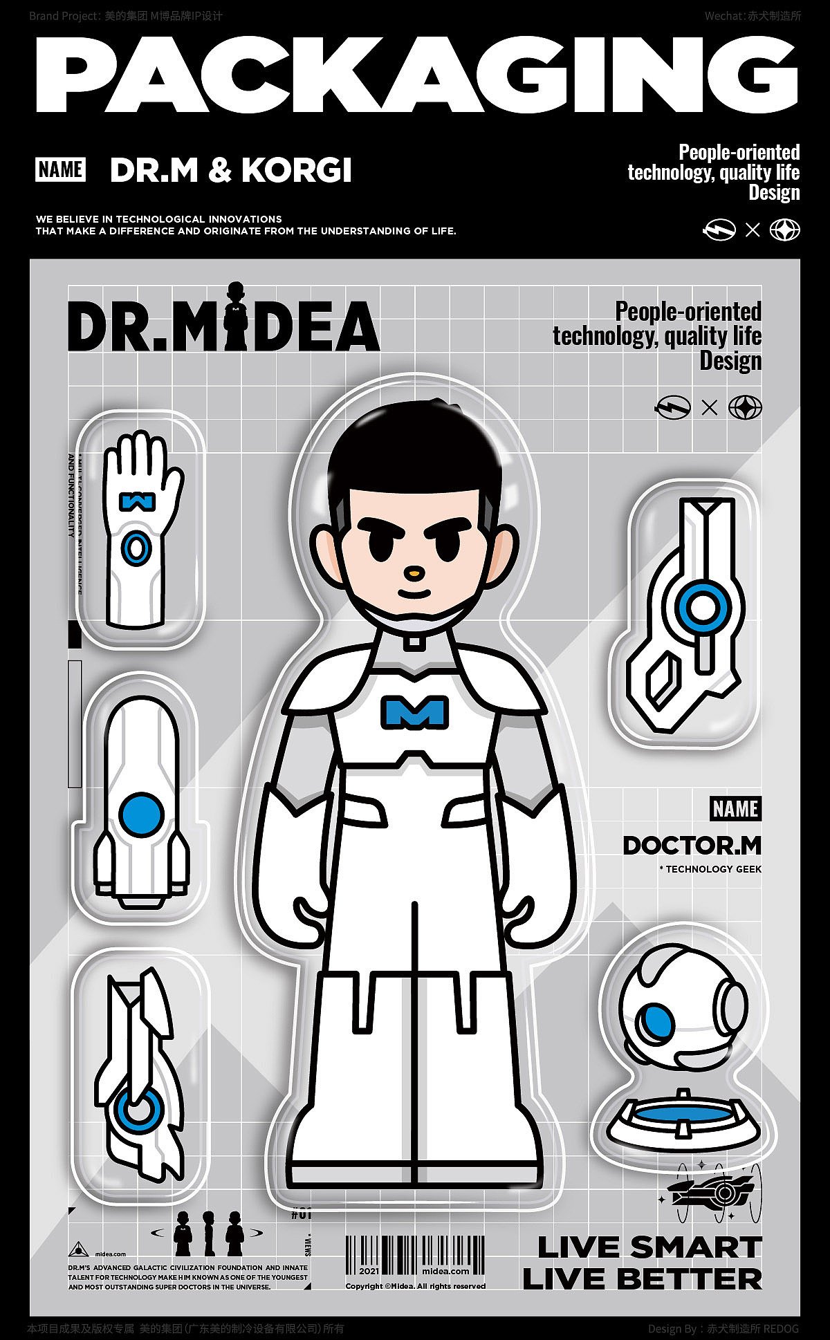 美的集团品牌IP体系-M博DR.MIDEA(图ZMjc0NDgwNjQ4) - 品牌 - 站酷设计师赤犬制造所REDOG原创素材 - 站酷ZCOOL