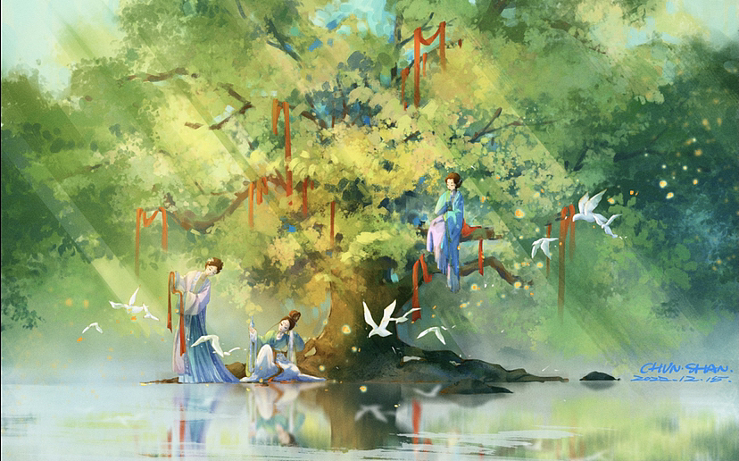 所谓伊人,在水一方~