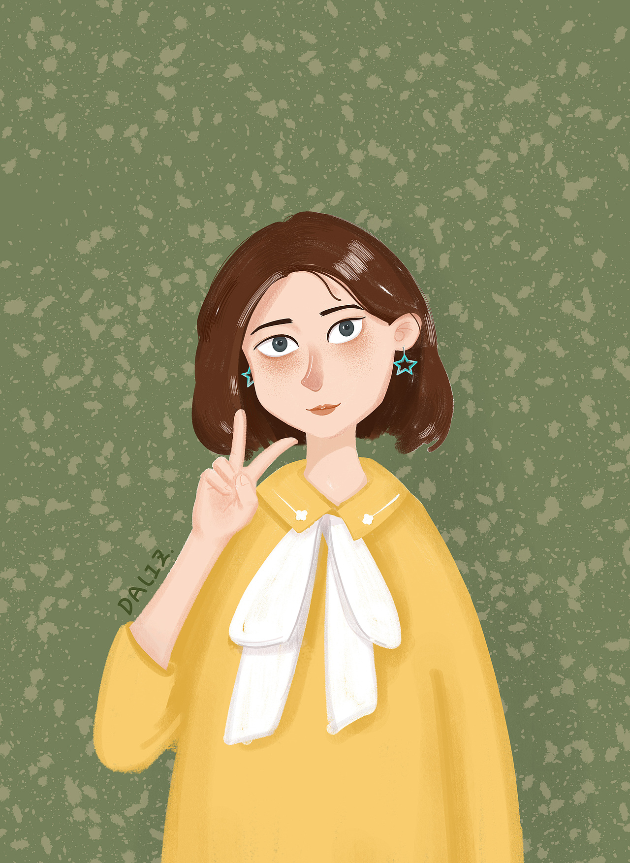 插画初接触从人物开始