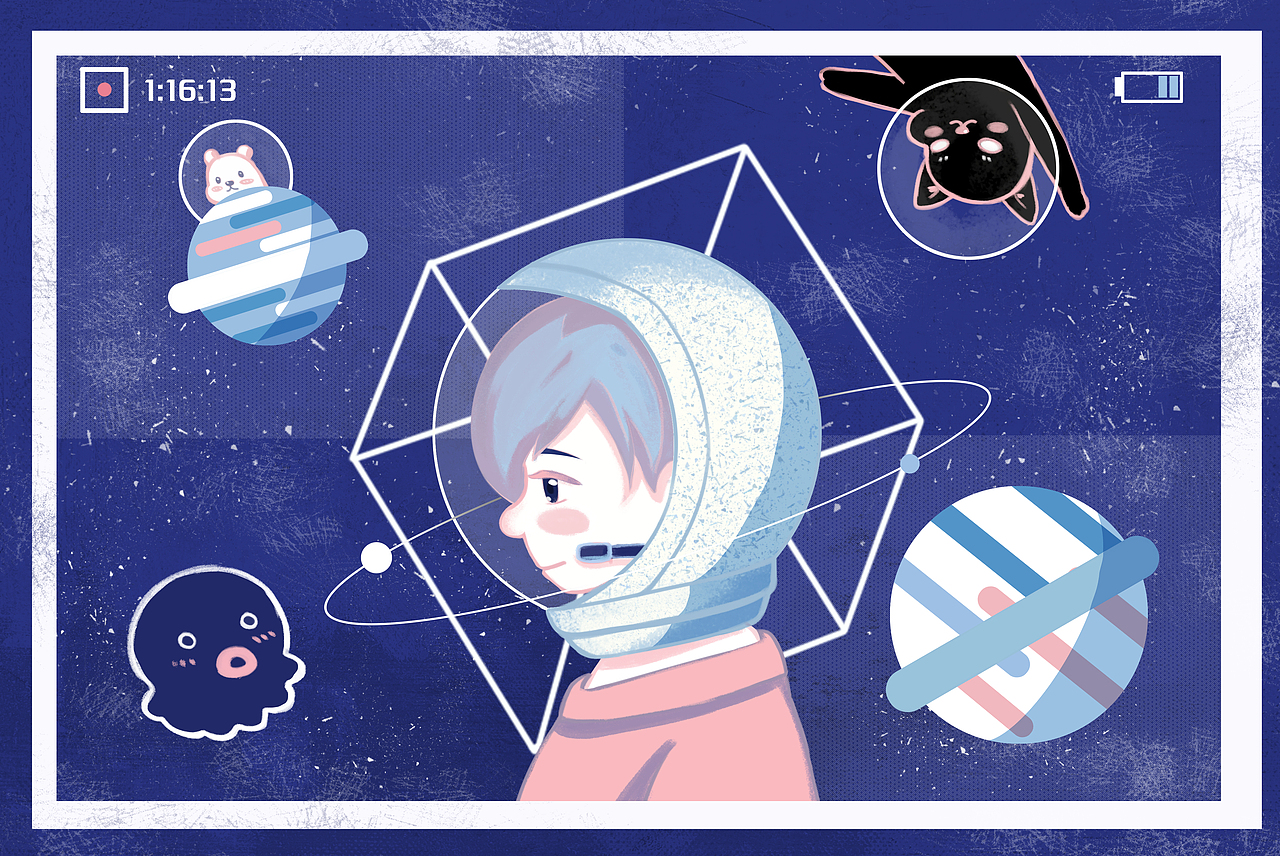 粗画笔风格插画（图ZOTIzMTM5NTI=） - 创作习作 - 站酷设计师星魍原创素材 - 站酷ZCOOL