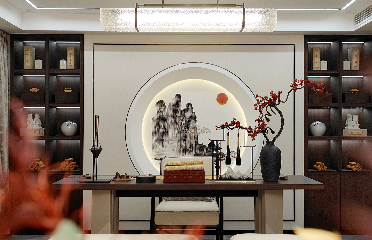 大汉集团龙喜水乡项目别墅样板房