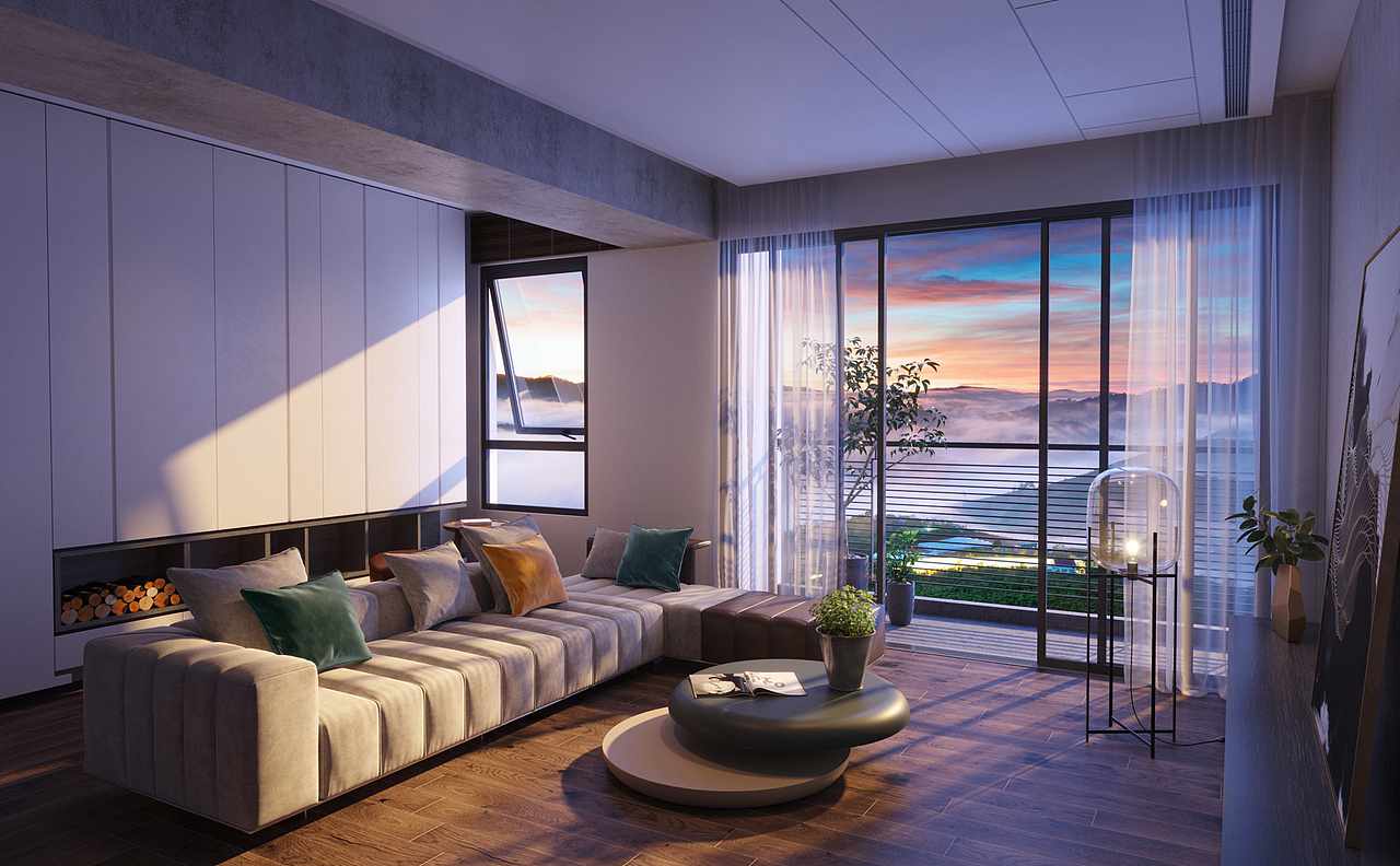 静的景·空间渲染（图ZMjY3NDIzNjUy） - 场景 - 站酷设计师兴想事成原创素材 - 站酷ZCOOL