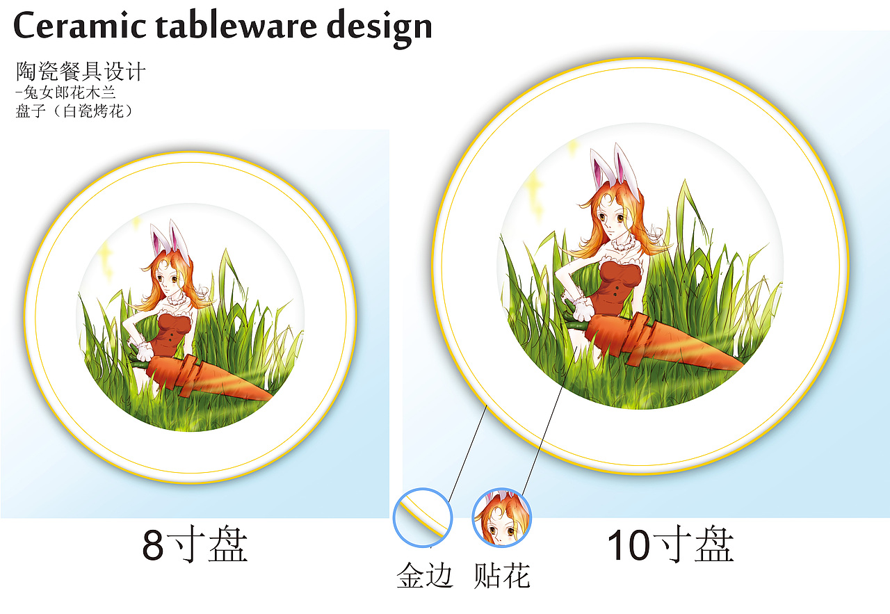 王者荣耀-兔女郎花木兰 周边产品设计 文具\陶瓷（图ZOTQzNzMzMDA=） - 生活用品 - 站酷设计师JackLaw2017原创素材 - 站酷ZCOOL