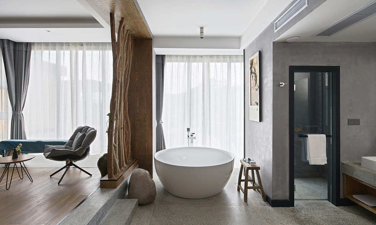 「民宿设计」山野作伴，田园为趣，无拘无束，随性自然（图ZMjE2Njg2ODA0） - 家装设计 - 站酷设计师空间优化丨橘子君原创素材 - 站酷ZCOOL