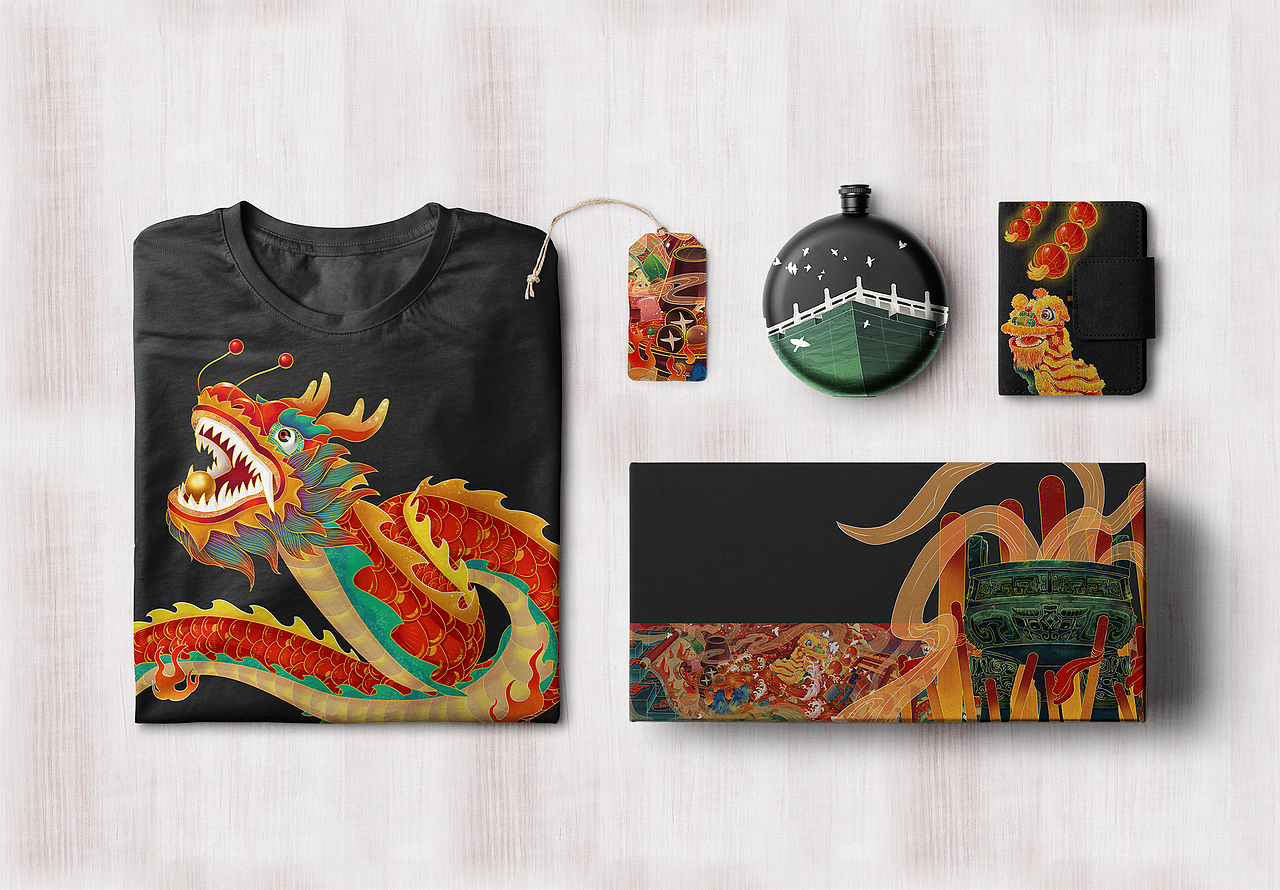 网站新年壁纸插画比赛图（图ZMjQ2NzM5ODc2） - 商业插画 - 站酷设计师舟亢兮原创素材 - 站酷ZCOOL