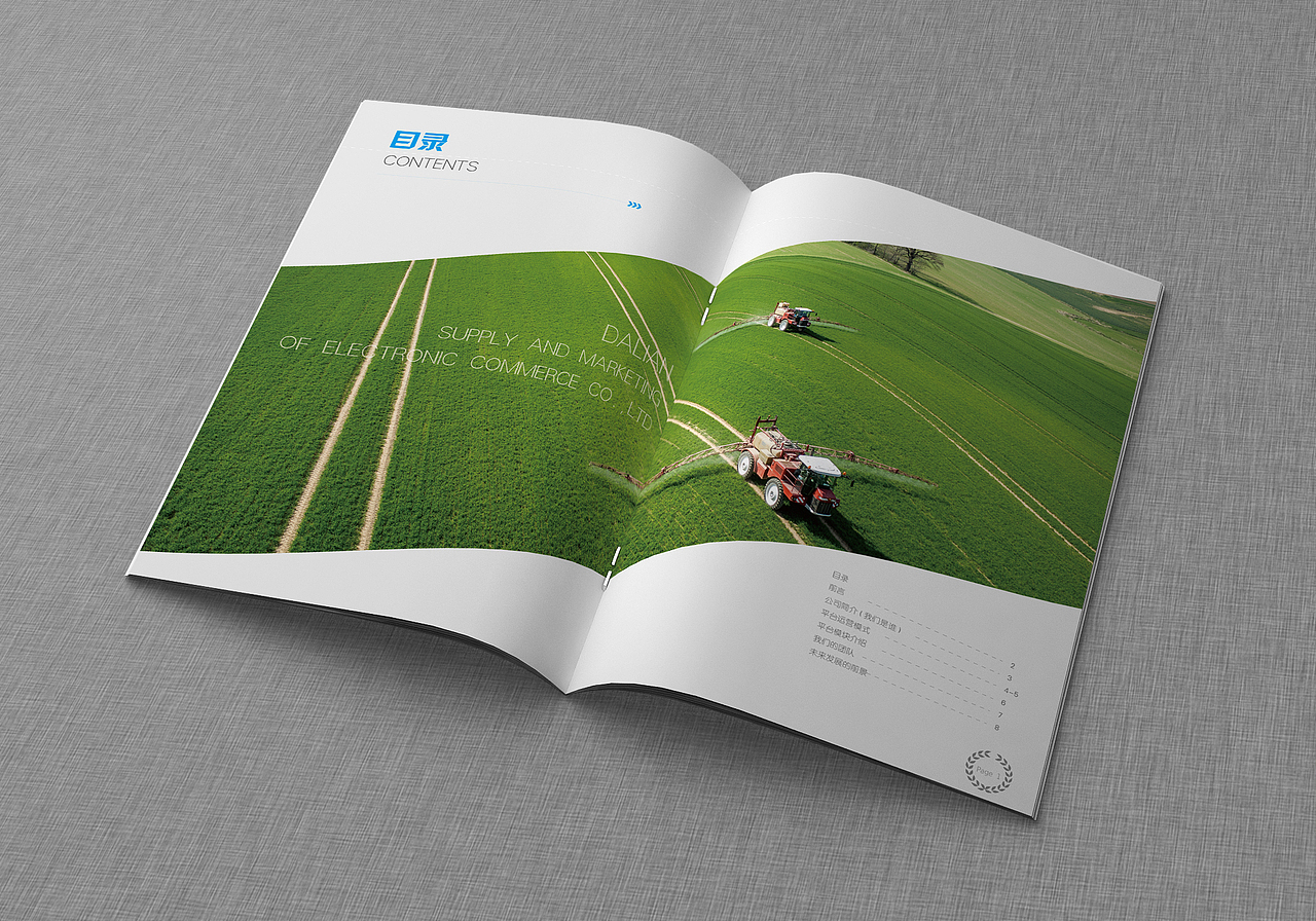 大连供销合作社2016年画册设计（图ZOTgxNTYwMTY=） - 品牌 - 站酷设计师XuXu0208原创素材 - 站酷ZCOOL