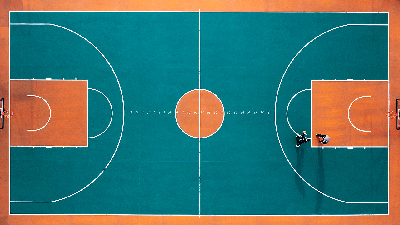 上帝视角下的球场（图ZMjk2Mzg4NjQw） - 环境/建筑摄影 - 站酷设计师先森WANG原创素材 - 站酷ZCOOL