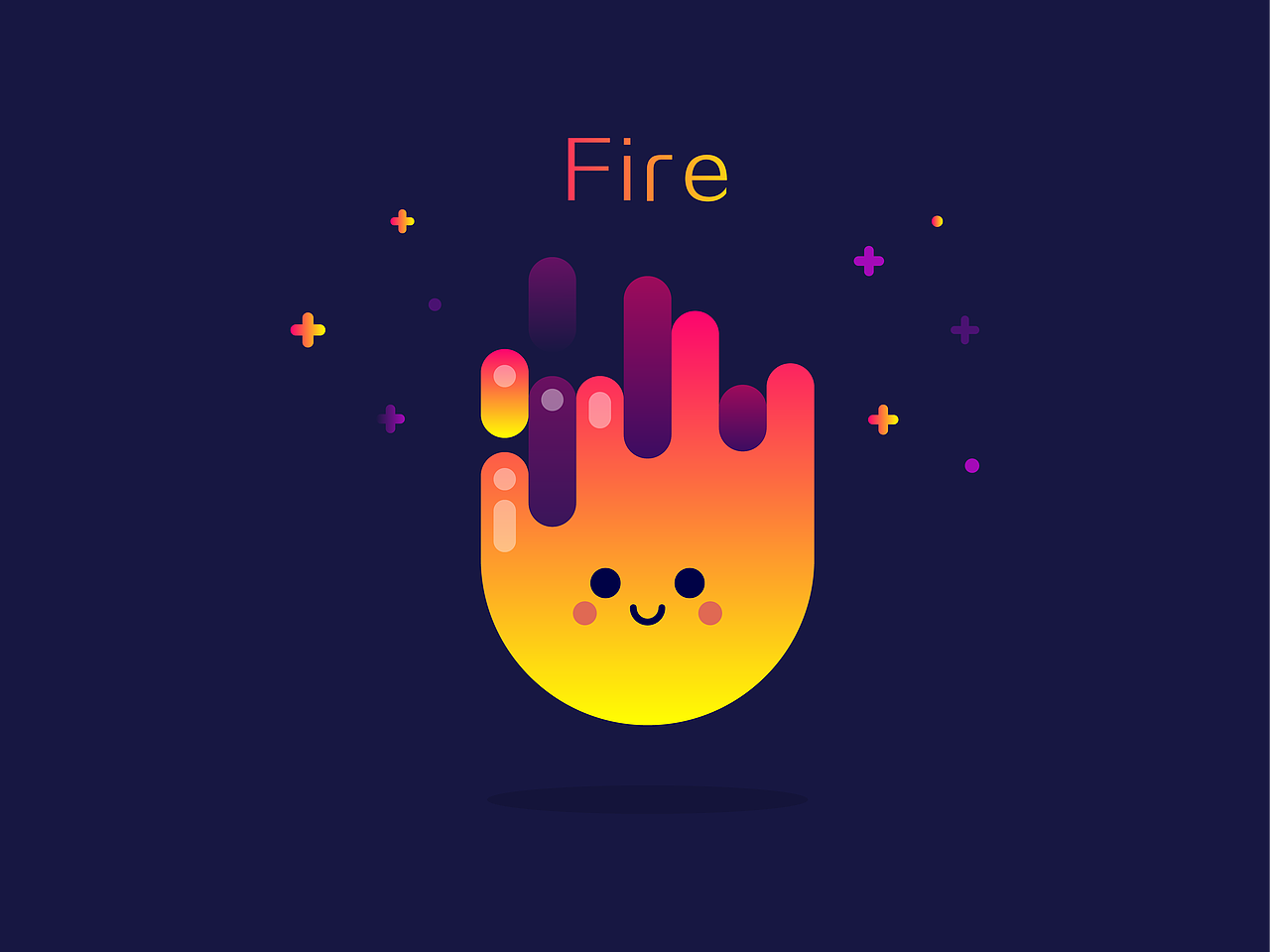 Fire - 小火焰图标