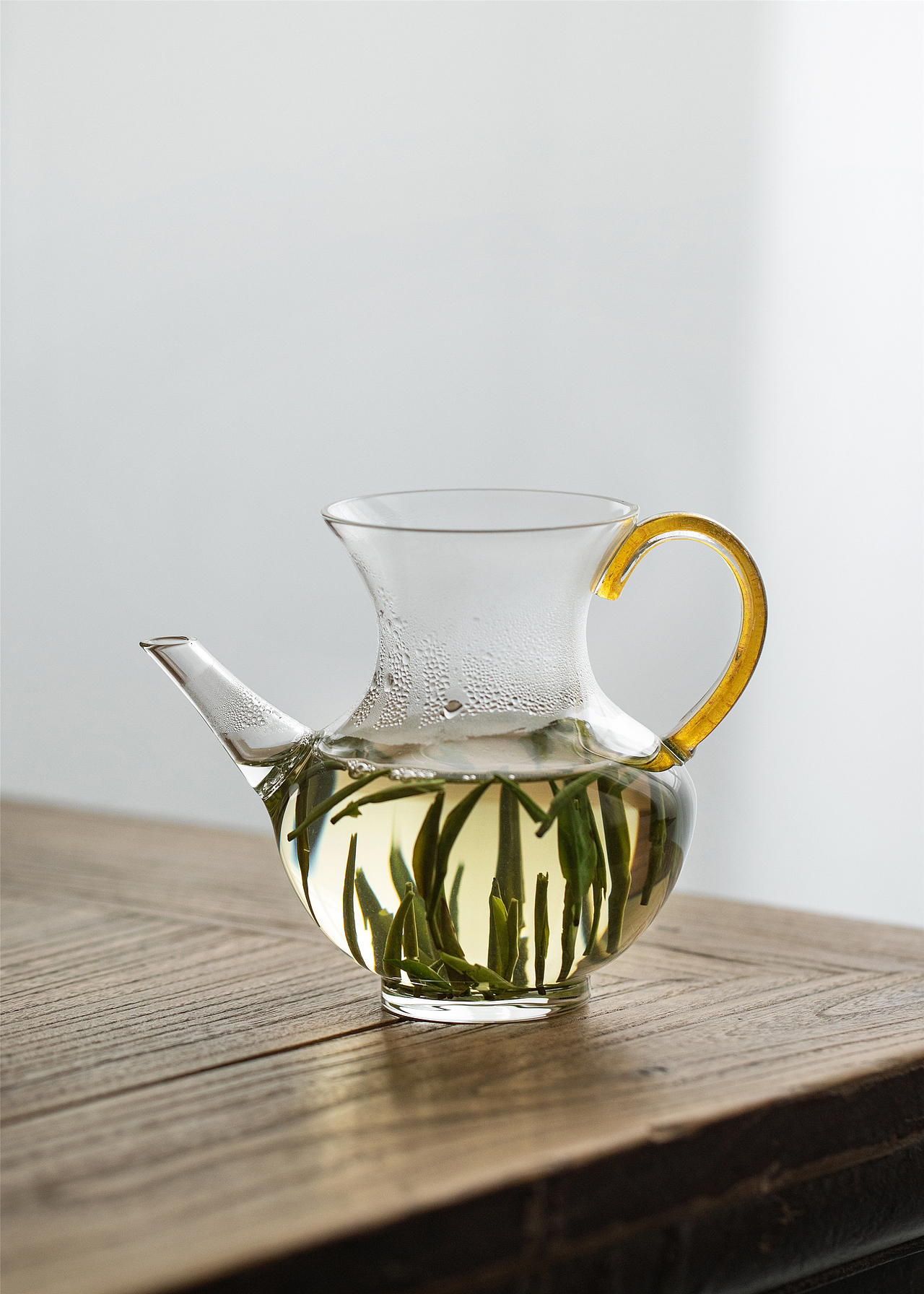 公道杯/带把手玻璃公/茶具茶道配件