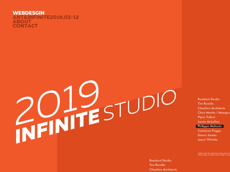 Infinite Studio 2019网站合集