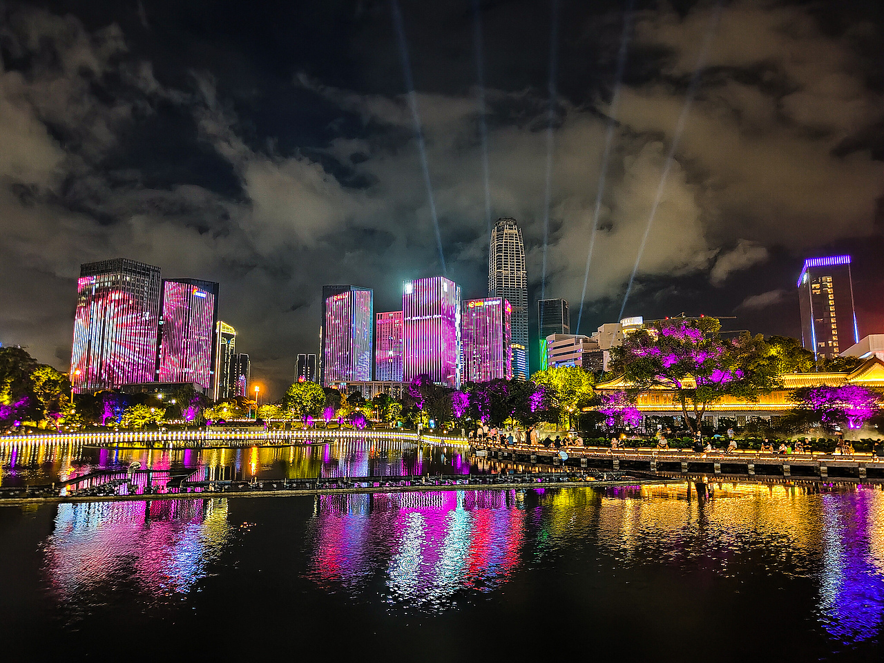 台州市椒江区市民广场夜景曲靖|摄影师z454360723|0|41原创作品/摄影