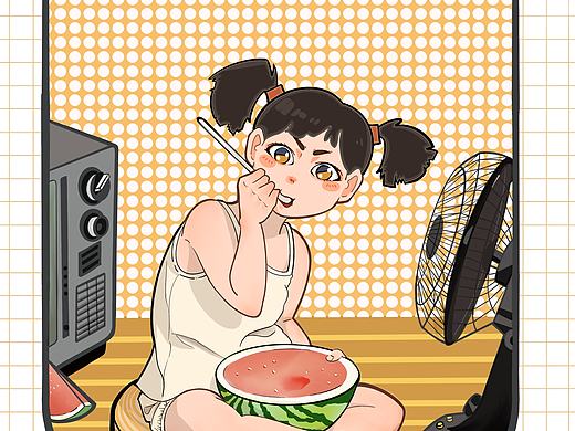 夏天吃西瓜🍉