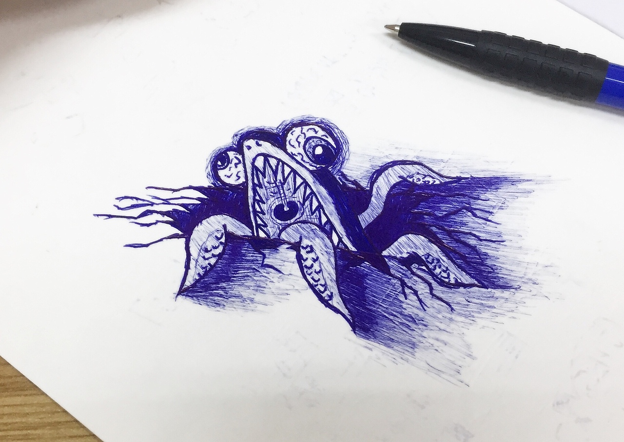 2018 : 最后的一些涂鸦小画儿~~