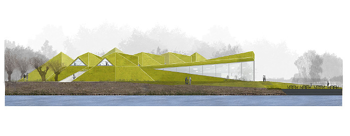 荷兰Biesbosch博物馆岛建筑改造设计