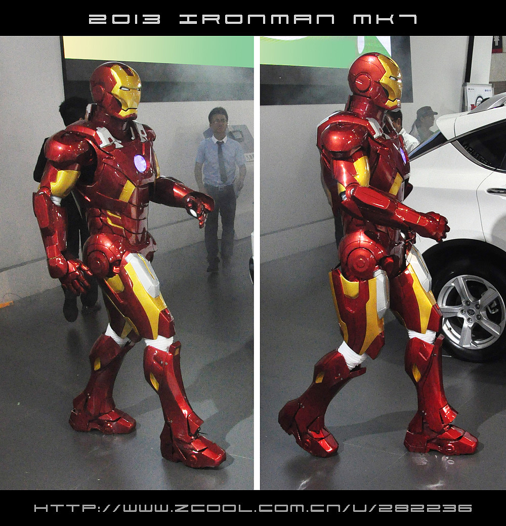 一套属于自己的钢铁侠盔甲 IRONMAN MK7(图ZMTI3MjQ2NjA=) - 手办/模玩 - 站酷设计师胡狼原创素材 - 站酷ZCOOL