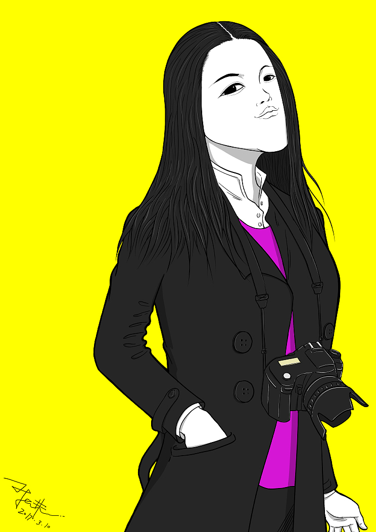 画像一波|动漫|单幅漫画|阿进似颜绘_原创作品-站酷zcool