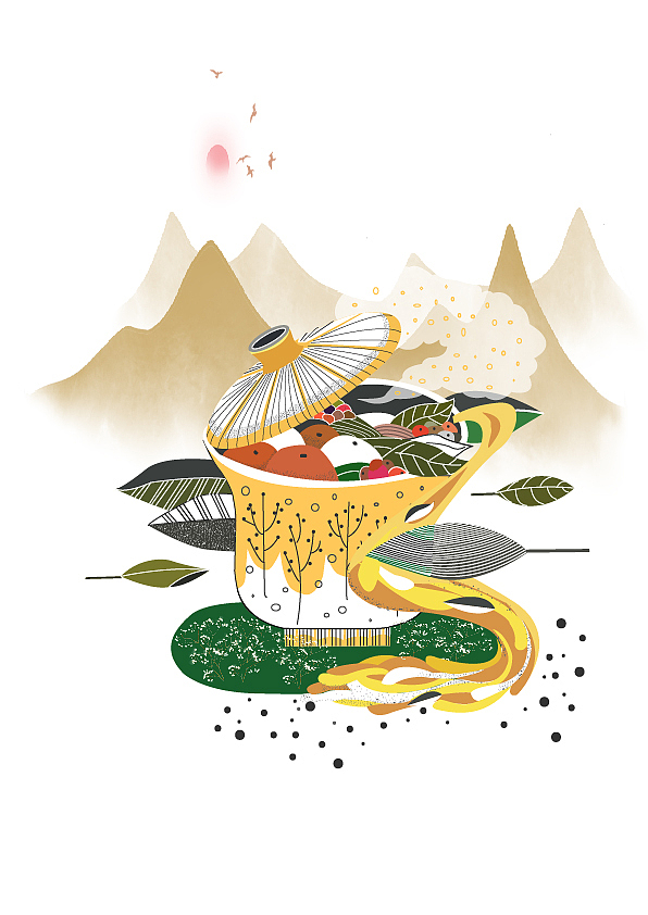 娃哈哈宜茶时包装设计-大广赛