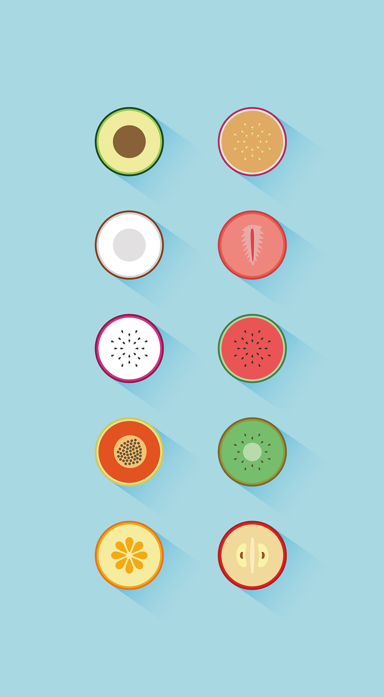 水果圖標(biāo)（圖ZMjMyMzA5NzAw） - 圖標(biāo) - 站酷設(shè)計師趙小嵐原創(chuàng)素材 - 站酷ZCOOL