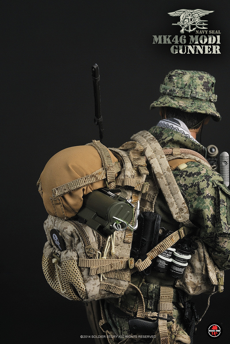 SoldierStory 美国海军海豹突击队 MK46 MOD1机鎗手（图ZMTExMDIwMjAw） - 手办/模玩 - 站酷设计师SoldierStory原创素材 - 站酷ZCOOL