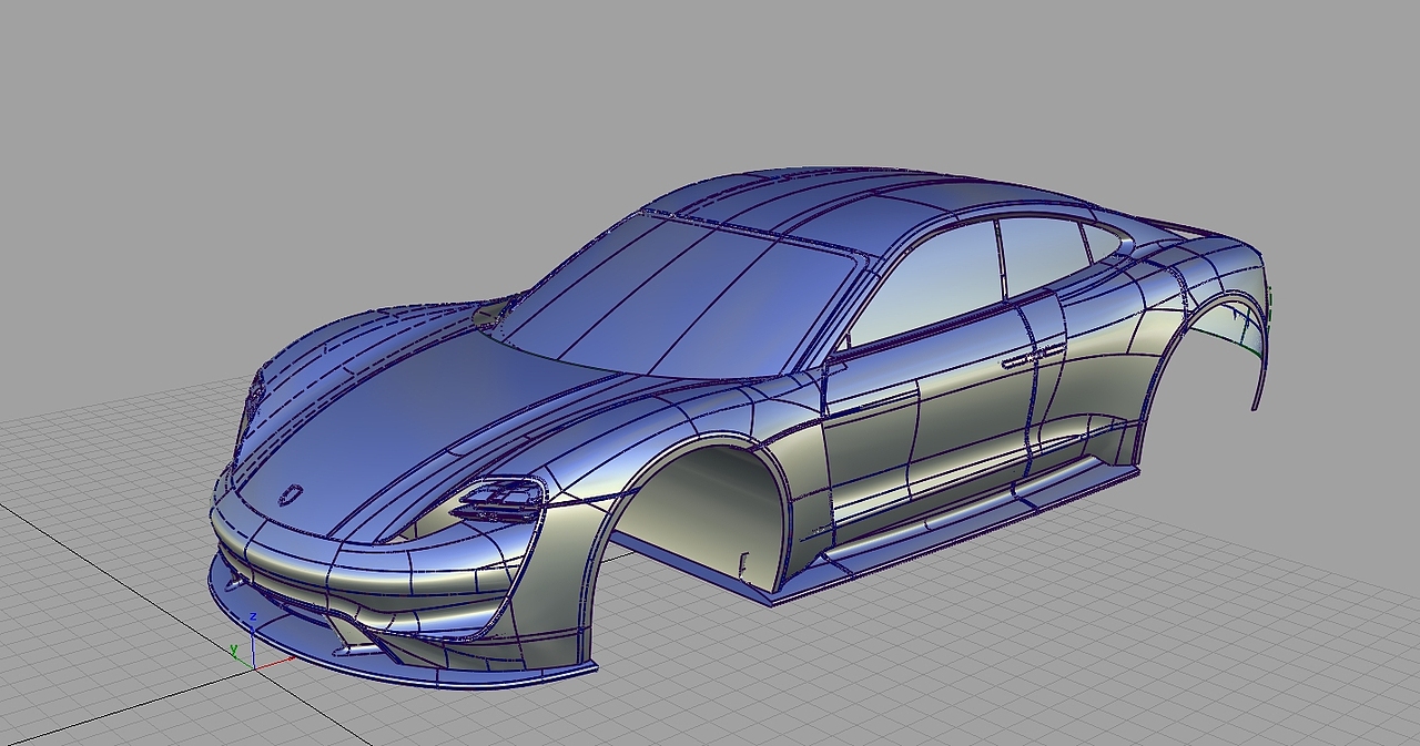 Porsche-Mission-E纯效果图Alias建模教程（图ZOTM3OTYxOTY=） - 机械/交通 - 站酷设计师Adleyou原创素材 - 站酷ZCOOL