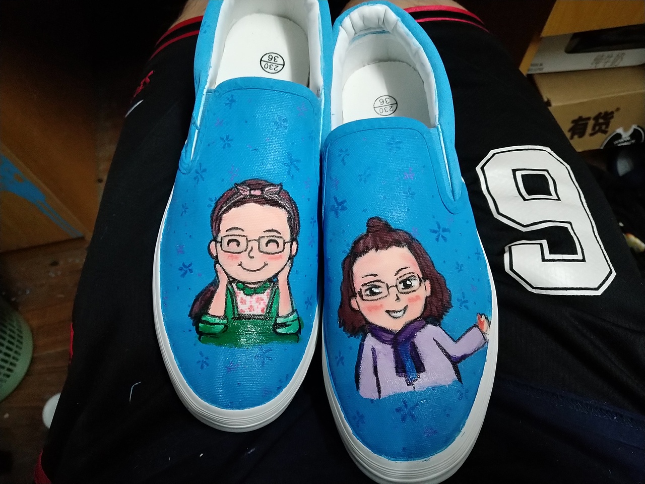 手绘鞋