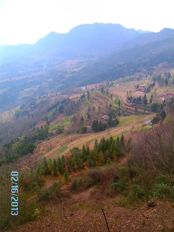 宣汉县花池乡6组太阳坡看我们的家