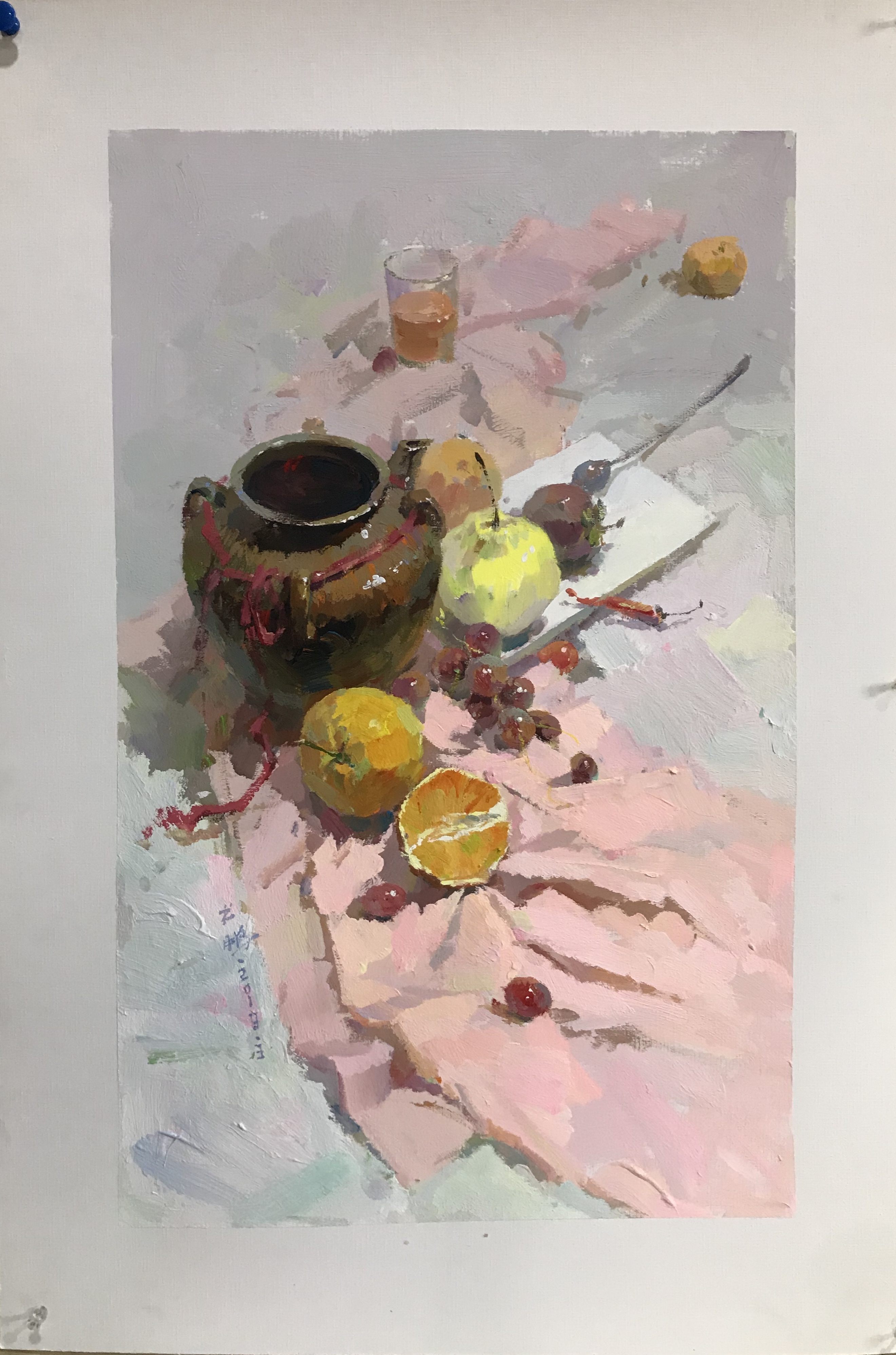 《静物‖》|纯艺术|水粉|玫瑰苏打 - 原创作品 - 站酷 (zcool)