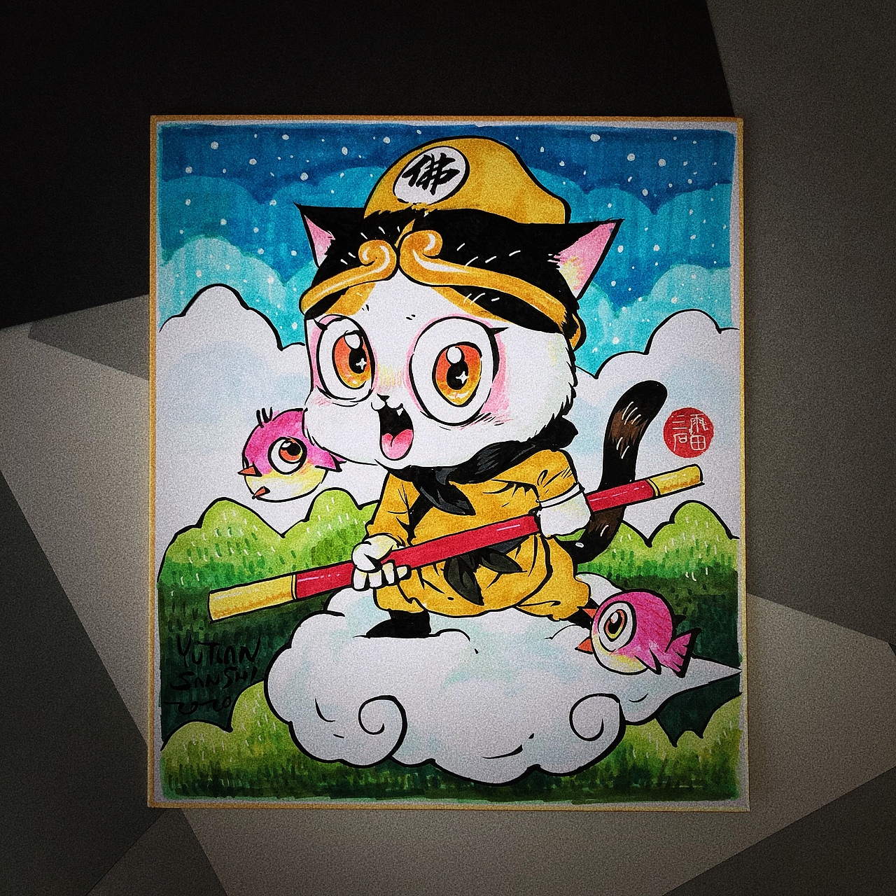 手绘签绘板|插画|创作习作|雨田三石_原创作品-站酷zcool