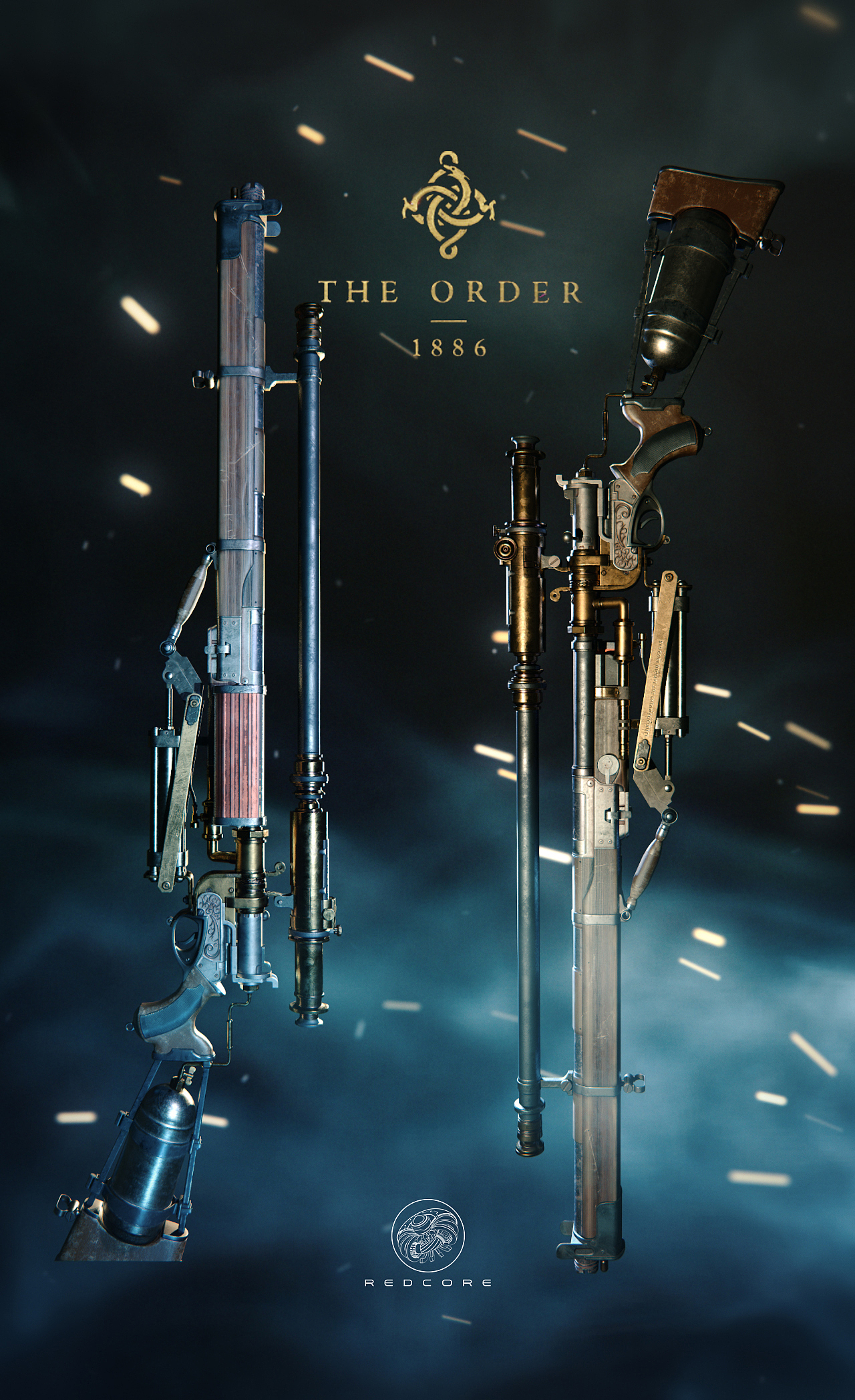 教团1886气步枪建模