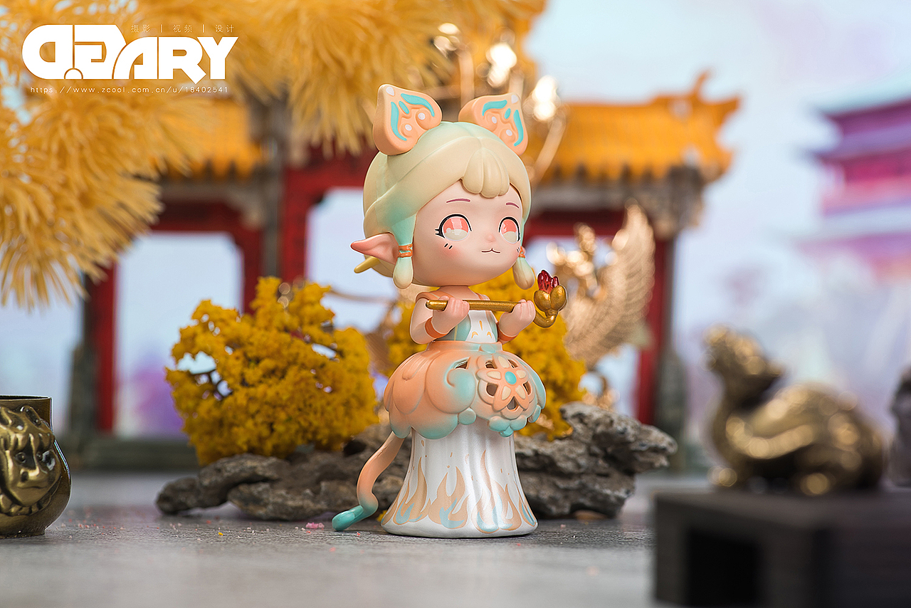 箩伊ROOYIE古物仙灵系列盲盒拍摄