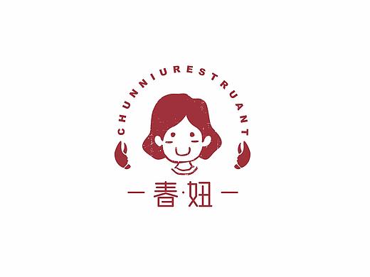 春妞龙虾饭LOGO设计