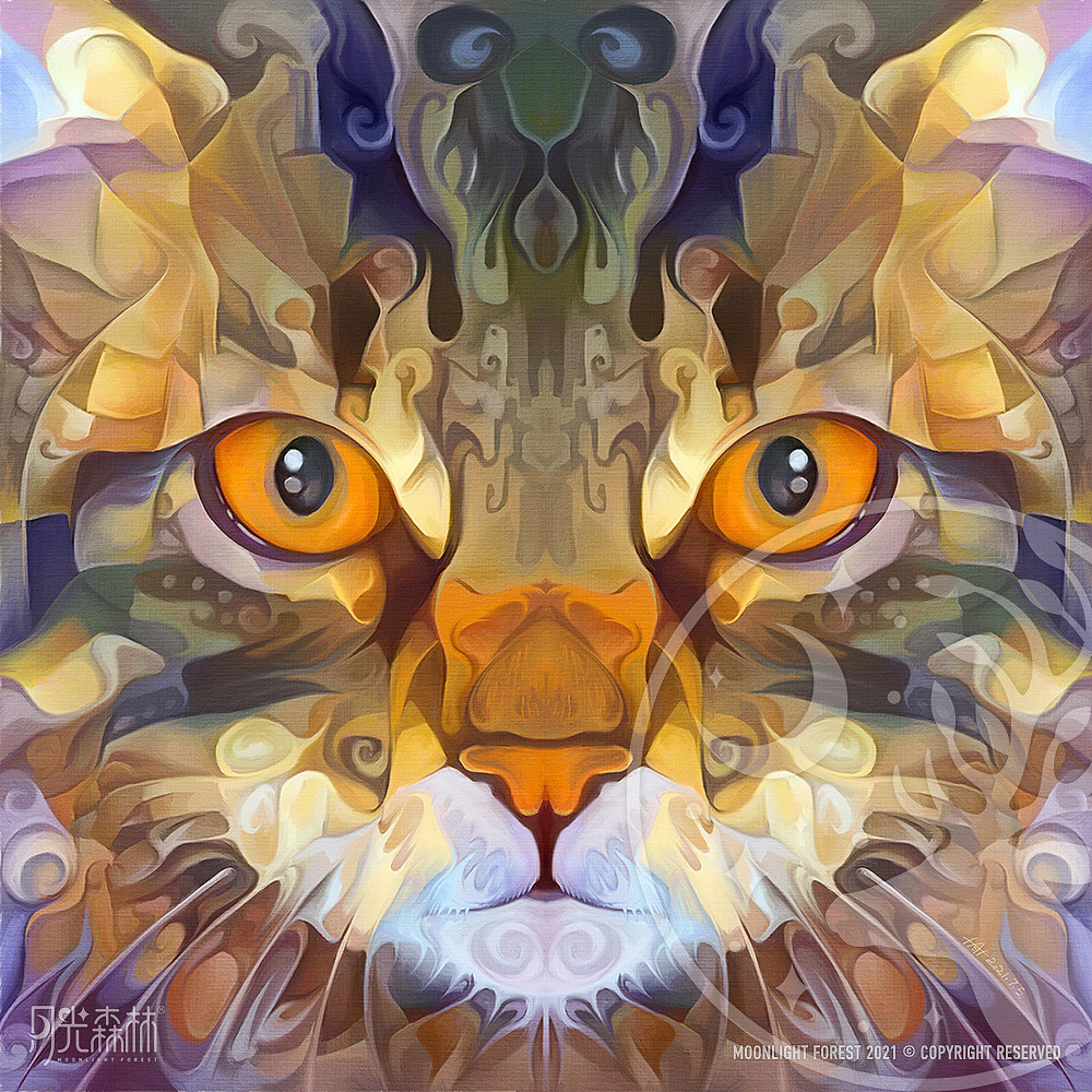 动物系列装饰画-vol.03 [月光森林]