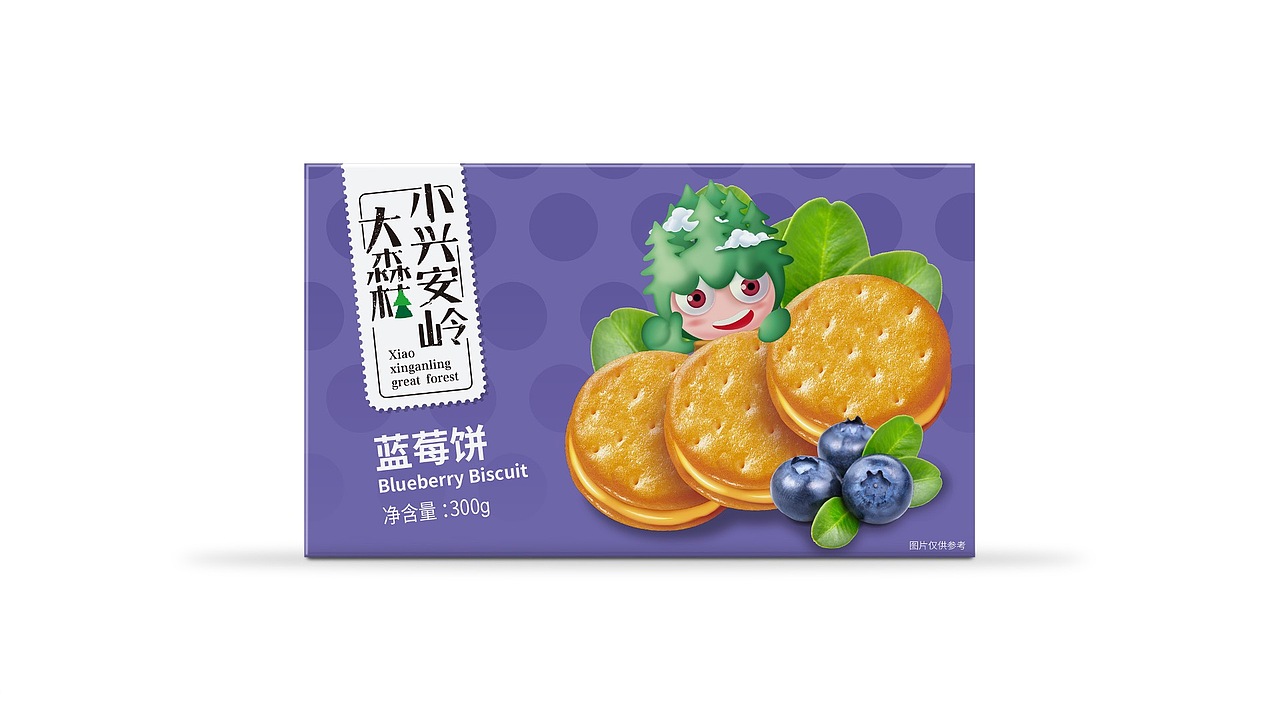 小兴安岭大森林吉祥物及包装设计