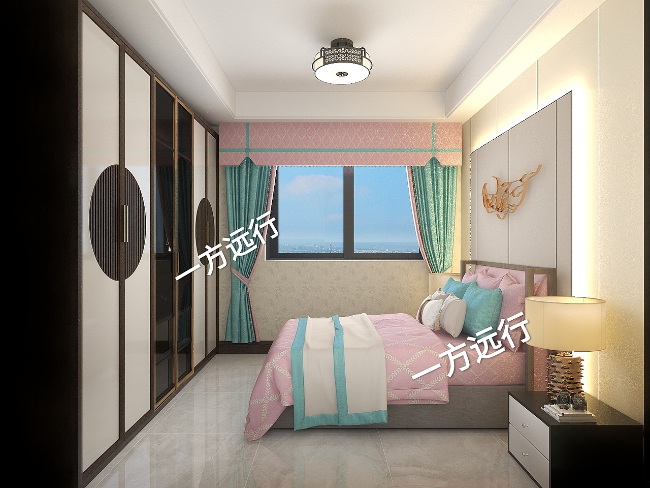 新中式二层住宅室内布局优化