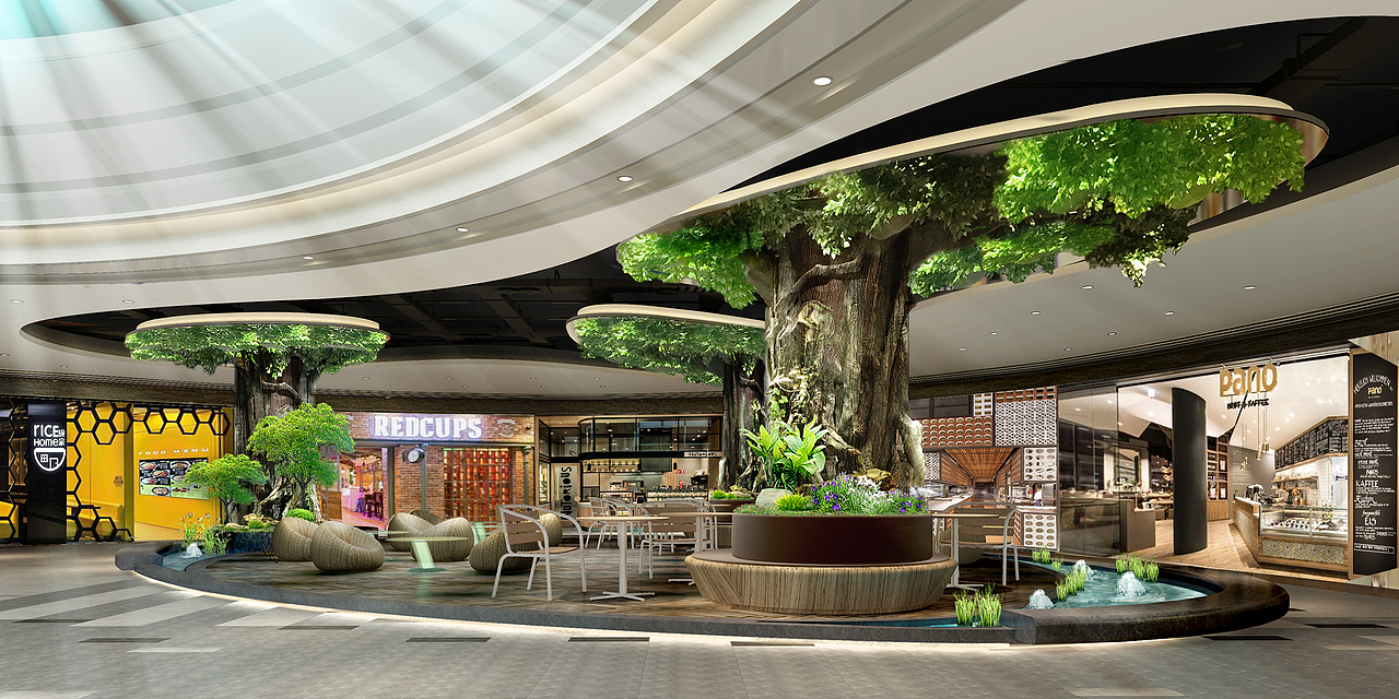 成都商场设计l成都商场装修设计-成都中南上道商场设计（图ZMTAzMzUxMjE2） - 家装设计 - 站酷设计师成都商业会所设计原创素材 - 站酷ZCOOL