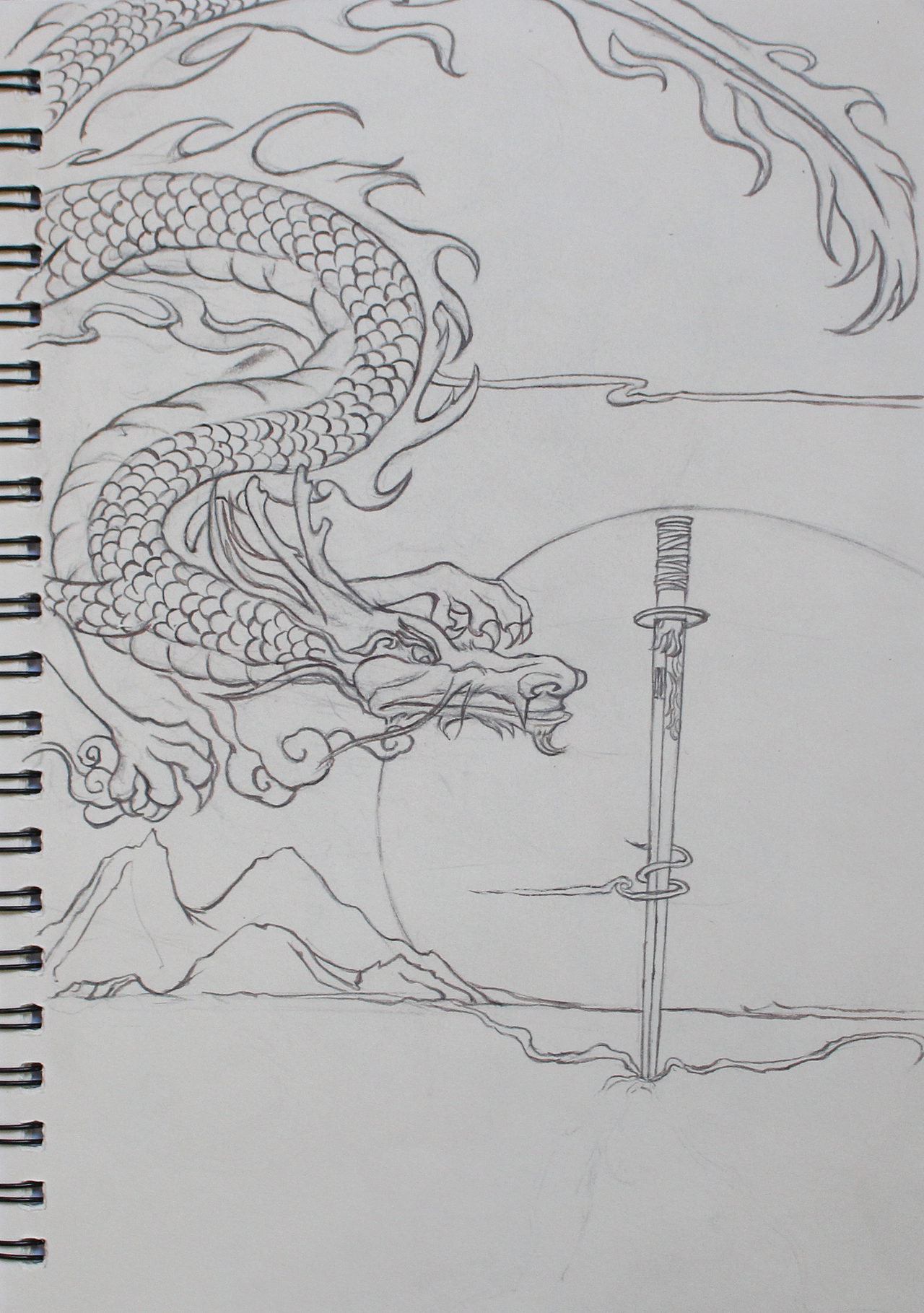 【龙生九子】-《睚眦》|插画|艺术插画|半度呼噜_原创作品-站酷zcool