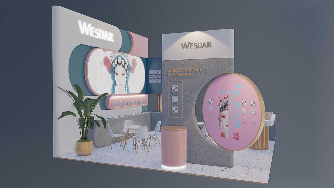 展台设计（图ZMjA2NTEyODMy） - 展陈设计 - 站酷设计师哈维设计工作室原创素材 - 站酷ZCOOL