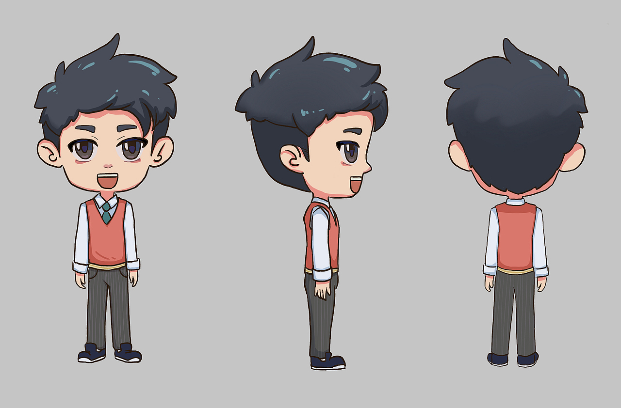 小梧学长三视图