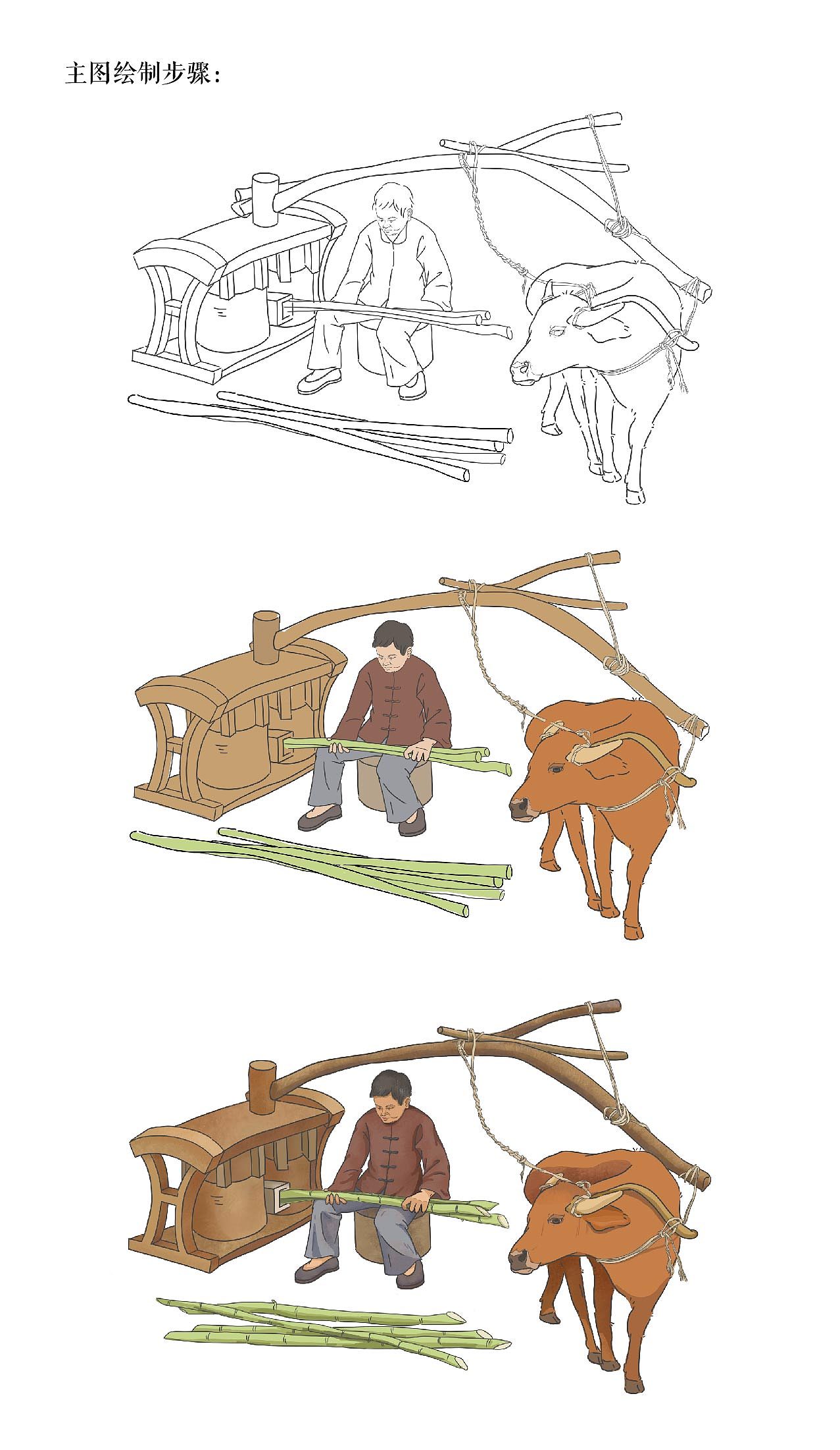 信息图表设计-非遗技艺 义乌红糖制作技艺