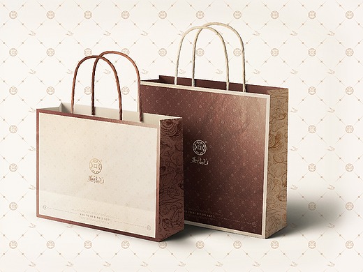 奢侈品与新中式的碰撞结合-高端食材品牌包装风格设计