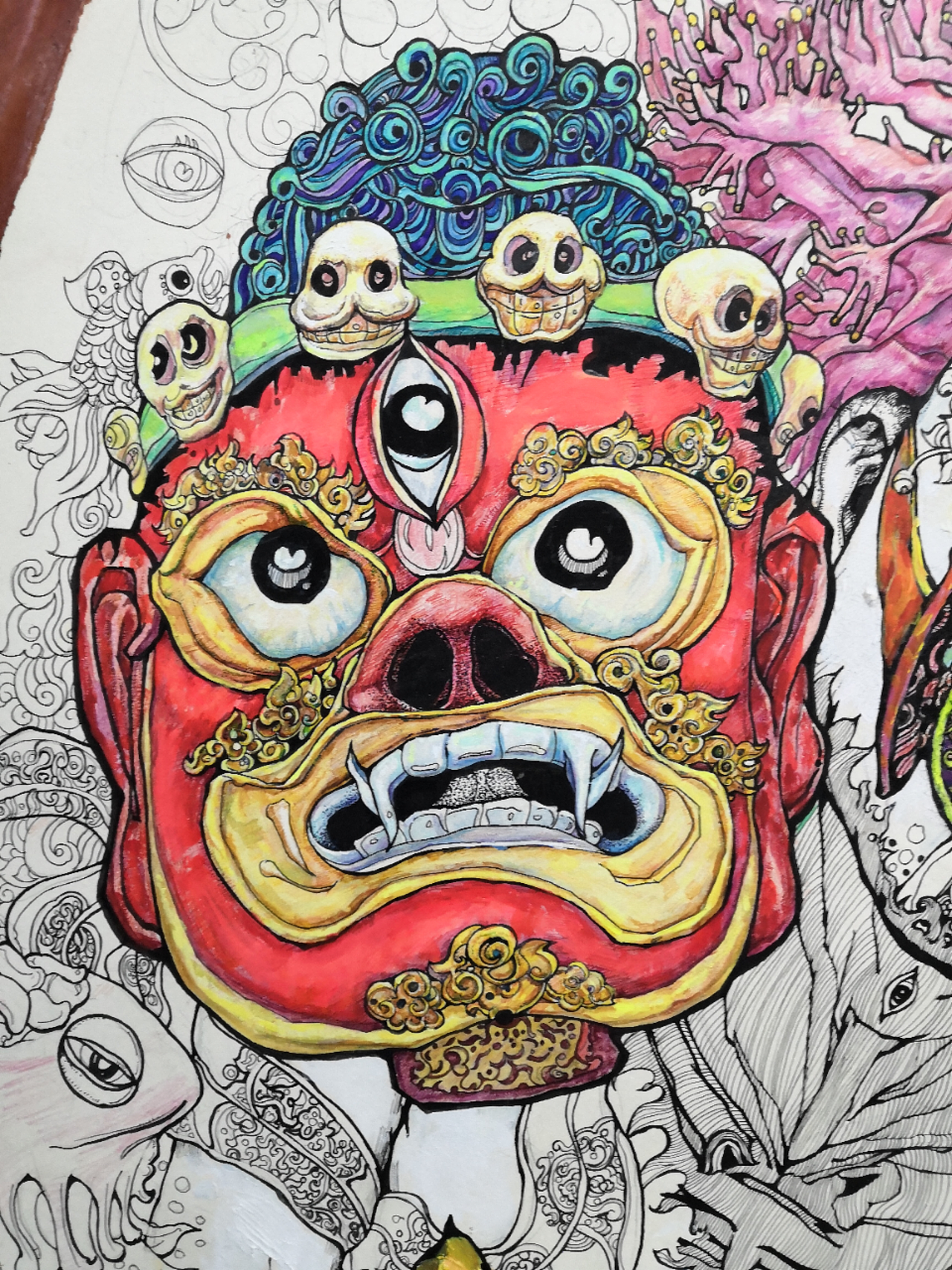 信仰|纯艺术|绘画|大写的南瓜饼_原创作品-站酷zcool