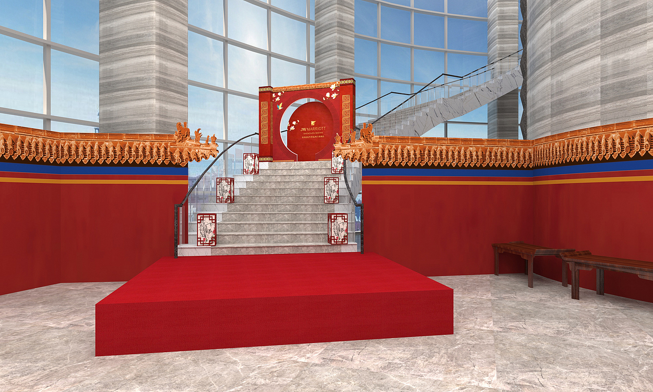 前海JW万豪-月饼品鉴会（图ZMjM0MTIzMDYw） - 舞台美术 - 站酷设计师MetaArtViews原创素材 - 站酷ZCOOL