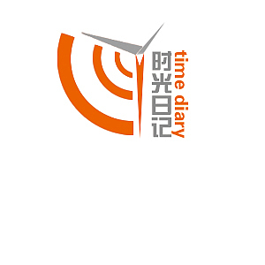 时光日记电台标志设计练习