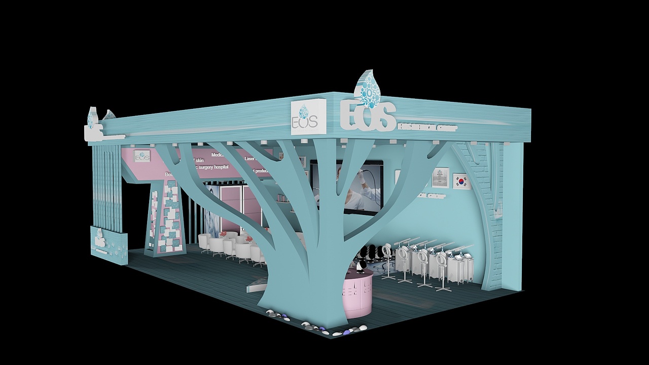 基于数字出版传播的3d建模渲染图