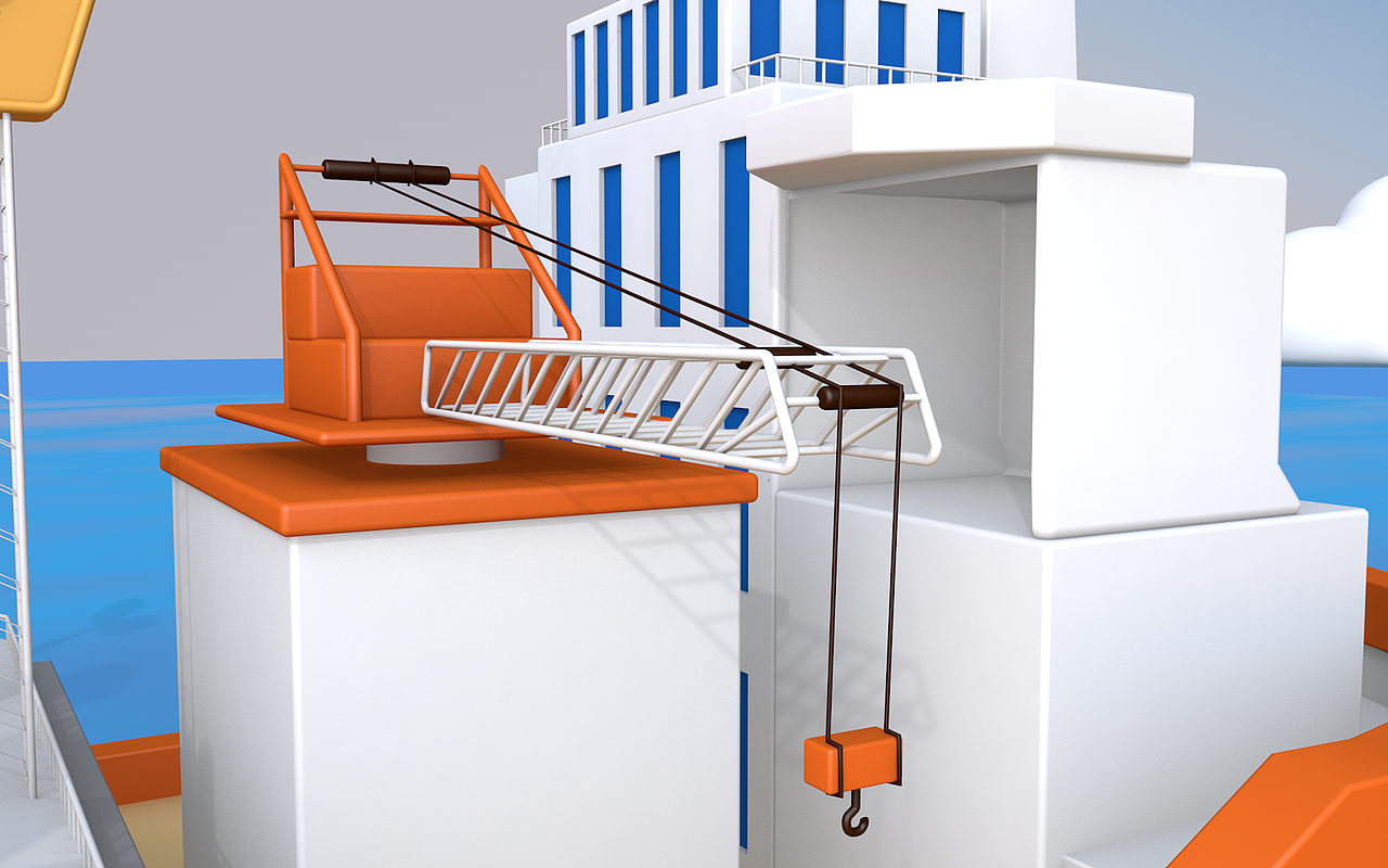 C4D场景-开学起航