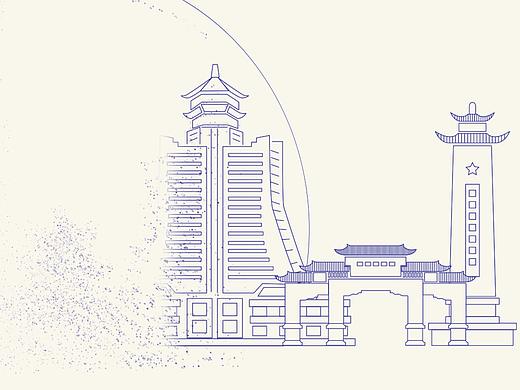 MG城市线条动画