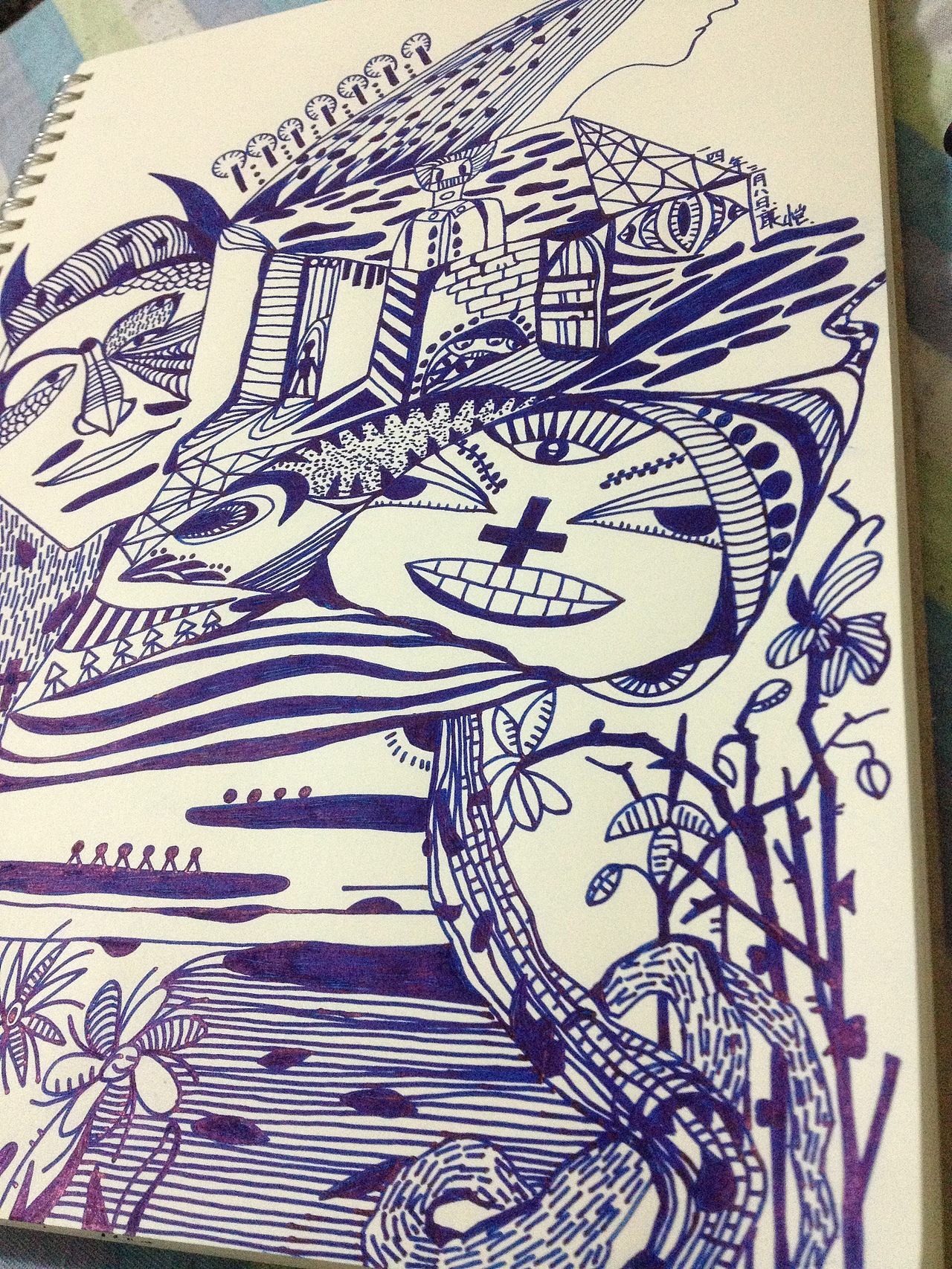 幽静.深远