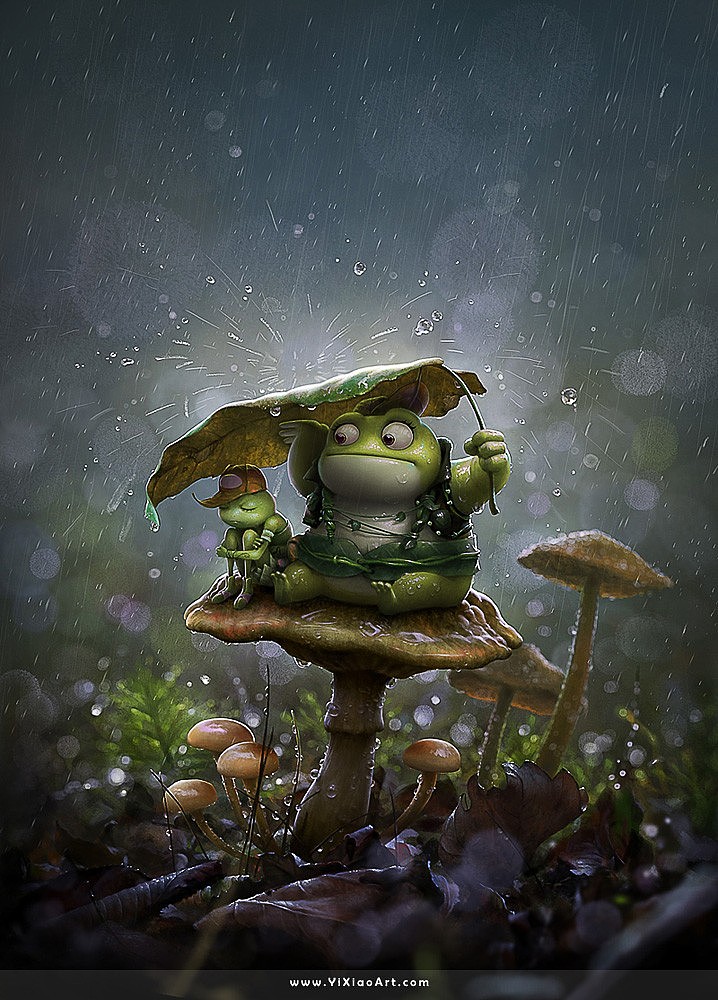 Raining（图ZMjY1MDg3MzI=） - 其他动漫 - 站酷设计师小毅哥哥Owen原创素材 - 站酷ZCOOL